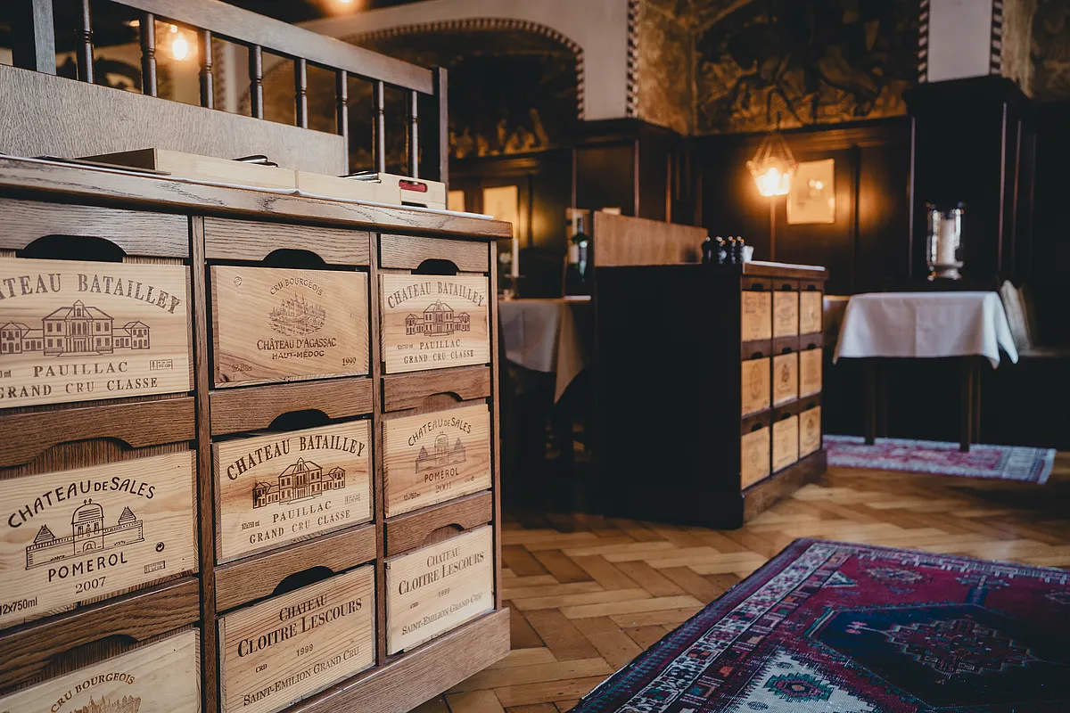 Ambiente des Restaurants im Stammhaus